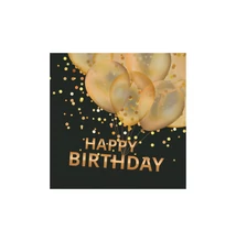 Papírszalvéta mintás Maki 33*33cm Happy Birthday