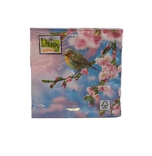 Papírszalvéta mintás Daisy 33*33cm Madár faágon
