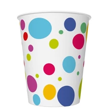 PM-KD01_034601 Papírpohár 8*250ml Happy Bday