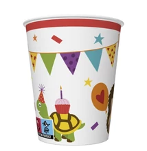 PM-KD01_036901 Papírpohár 8*250ml Szülinapi party