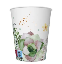 PM-KM01_060701 Papírpohár 8*250ml Virágos