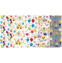 PM-P1_OG_202 Csomagolópapír 50db 99,5*68,5cm Pol-Mak (születésnapi)