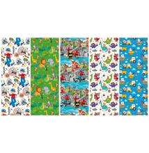 PM-P1_OG_204 Csomagolópapír 50db 99,5*68,5cm Pol-Mak (kisfiúknak)