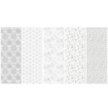 PM-P1_OG_207/1 Csomagolópapír 99,5*68,5cm Pol-Mak Ezüst mintás 1db