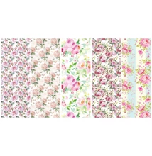 PM-P2_OG_18 Csomagolópapír 50db 200*70cm Pol-Mak (virágos)