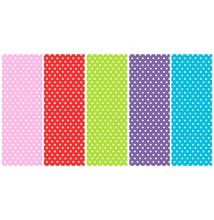 PM-P2_OG_8/1 Csomagolópapír 200*70cm Pol-Mak Színes pöttyös 1db