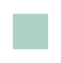 PM-SDOG_036810 Papírszalvéta mintás Daisy 33*33cm Menta pöttyös