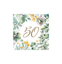 PM-SLOG_060703 Papírszalvéta mintás Maki 33*33cm 