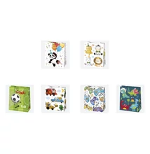 PM-T4_OG_114 Dísztasak T4 190*230*105mm Gyerek mintás