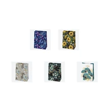 PM-T9_OG_61 Dísztasak T9 290*400*120mm Levélmintás