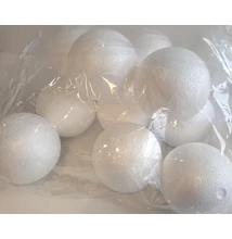 QX-405040 Polisztirol Gömb 10cm 12db-os