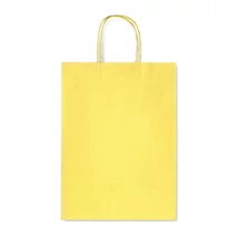 SAD-SDF22757 Papírtasak Citromsárga (22*10*27cm)