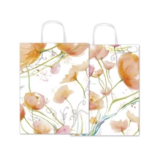 SAD-SDX26003C Ajándéktasak kraft 26*34*12cm Fantasia (2 oldalas)