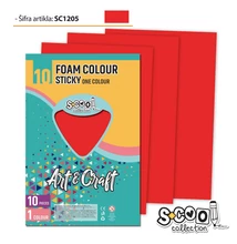 Dekorgumi önt. A/4 10ív piros SC1205