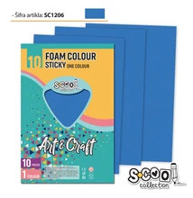 Dekorgumi önt. A/4 10ív vil.kék SC1206