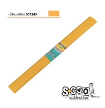 Krepp papír 50*200cm s.sárga SC1243