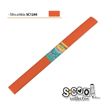 Krepp papír 50*200cm s.narancs SC1244
