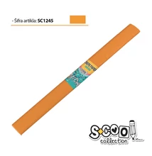 Krepp papír 50*200cm vil.narancs SC1245