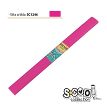 Krepp papír 50*200cm vil.rózsaszín SC1246