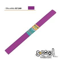 Krepp papír 50*200cm lila SC1249
