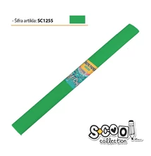 Krepp papír 50*200cm zöld SC1255