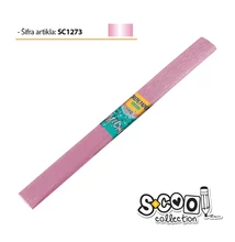 SC1273 Krepp papír 50*200cm Gyöngyház Rózsaszín