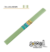 SC1275 Krepp papír 50*200cm Gyöngyház Zöld