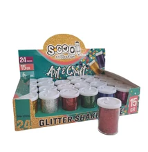 Csillámpor 15gr Piros