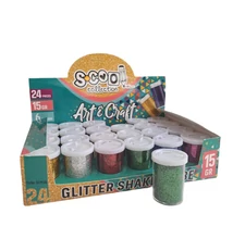 Csillámpor 15gr Zöld