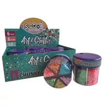 Csillámpor 'Chunky Glitter Shaker' 60gr