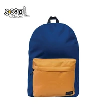 SC3076 Hátizsák Teenage Classic Kék, Narancssárga zsebbel