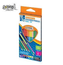 SC3235 Színesceruza készlet 12db-os 24 színű