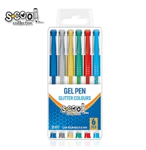 Zseléstoll készlet 6db-os Glitter