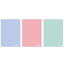 STR-63330 Füzet A4 42lap Pastel vonalas