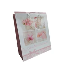 TAS 884 Dísztasak nagy esküvői képes rózsaszín 330*263*137