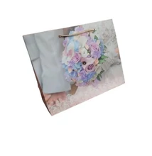 TAS 935 Dísztasak közepes esküvői virágcsokor 225*178*100