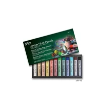 TT7816 Artist's Soft Pastels Gallery by Mungyo 12db (MPV-12)