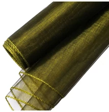 VD-4088 Organza 40cm*8,2m - Sötét olivazöld