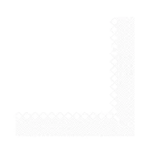 Papírszalvéta HRC 33*33cm Fehér
