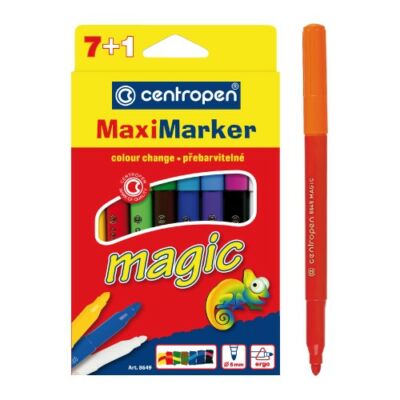 Maxi Magic Markers 7+1 db színváltós  készlet