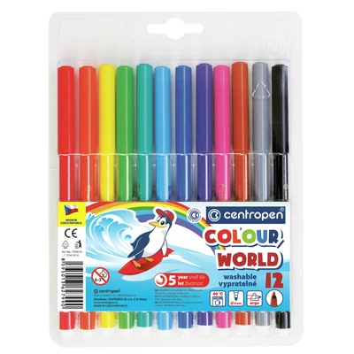 COLOUR WORLD  filctoll 12 db-os készlet