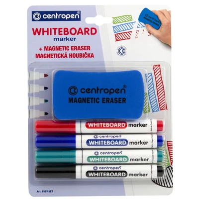 Táblamarker WHITEBOARD MARKER  készlet 