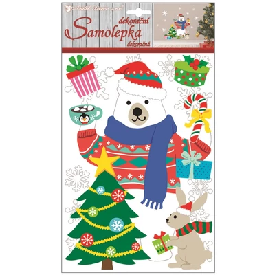 Matrica Jegesmedve 21*36cm