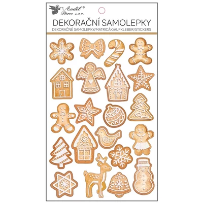 Matrica plasztik Mézeskalács formák 14,5*25cm