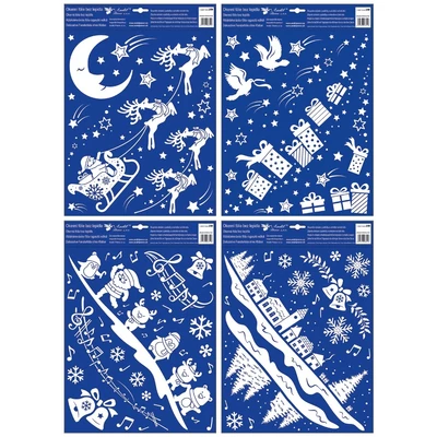 Ablakmatrica 259 Karácsonyi motívumok 30*42cm