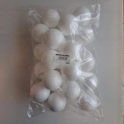 ACH-356505 Polisztirol Gömb 6cm 25db-os