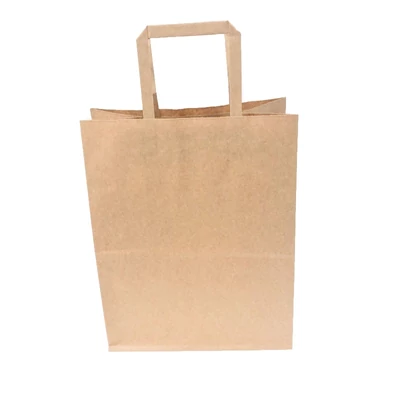 ACH-359254 Papírtasak Natúr 30*14*24cm lapos füles