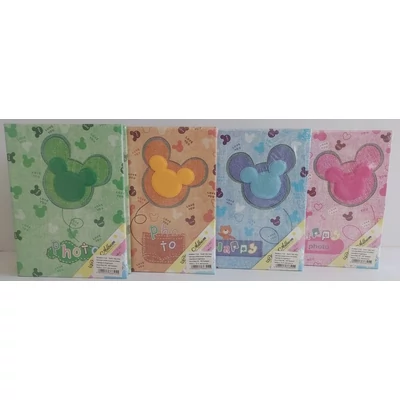 AD-1102 Fotóalbum zsebes 9*13/200 4 féle