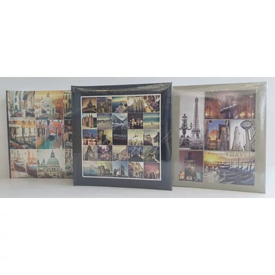 AD-BBM46200 A404.405.408 Fotóalbum zsebes 10*15/200 Travel 3 féle
