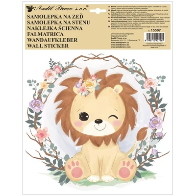 AN15507 Falmatrica 30 x 42 cm Oroszlán